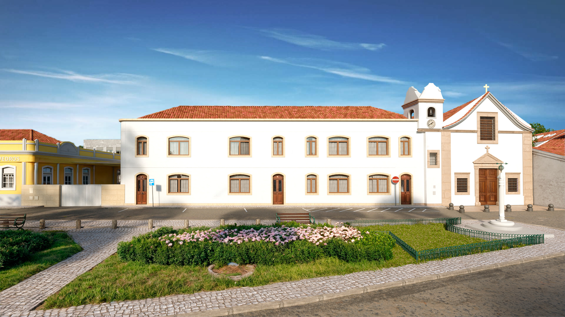 ANTIGO HOSPITAL DA MISERICÓRDIA DE ALHOS VEDROS ANTIGO HOSPITAL DA MISERICÓRDIA DE ALHOS VEDROS