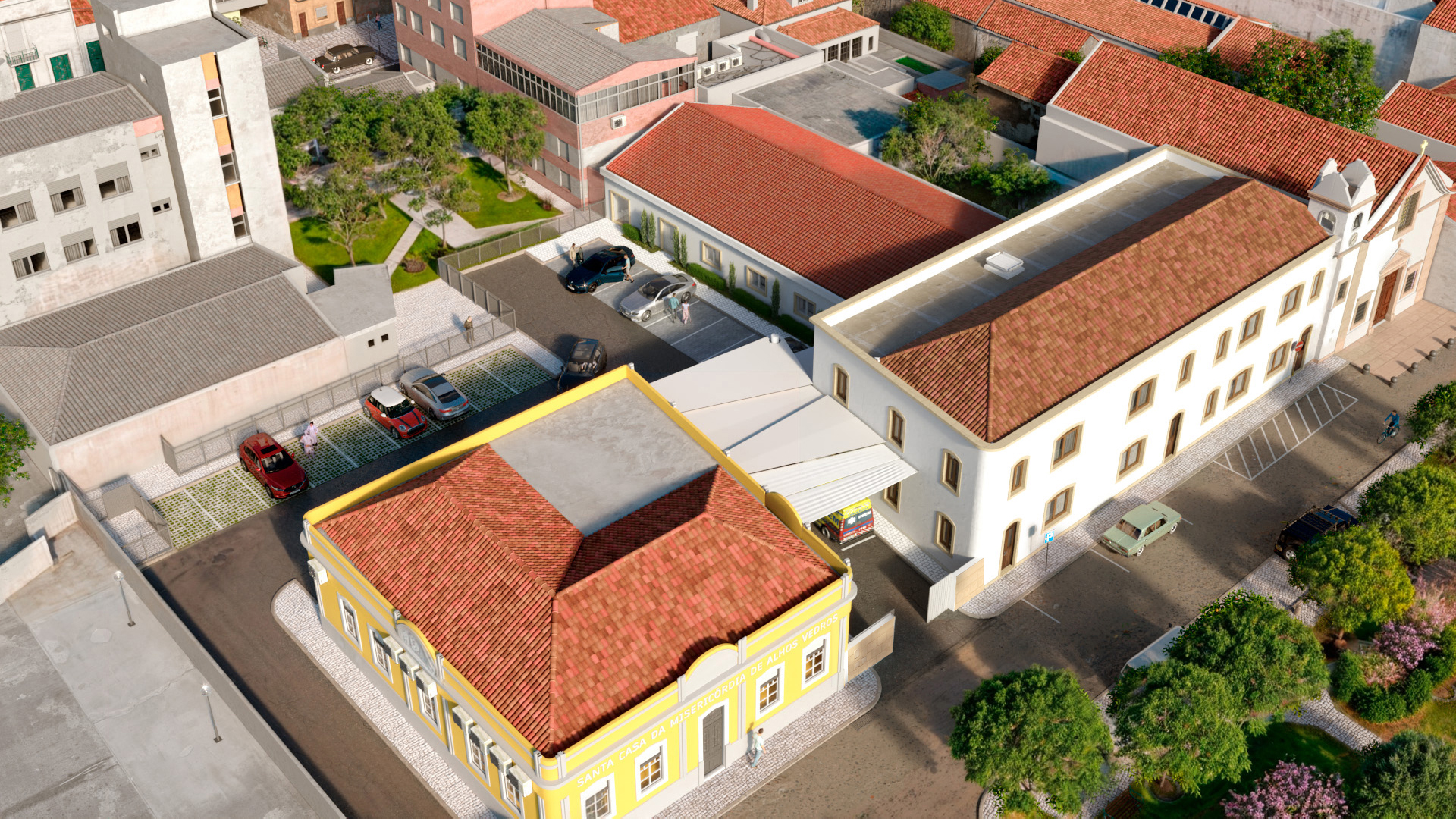 ANTIGO HOSPITAL DA MISERICÓRDIA DE ALHOS VEDROS ANTIGO HOSPITAL DA MISERICÓRDIA DE ALHOS VEDROS